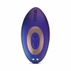 Hueman Voyager Vibrating Plug Violetinė - 10 Modes, Remote Control, Silicone