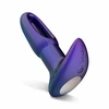 Hueman Voyager Vibrating Plug Violetinė - 10 Modes, Remote Control, Silicone