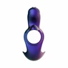 Hueman Zenith Intimate Ring with Dual Stimulation, Violetinė, Remote Control