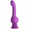 IN Silicone Intimate Motion Device Violetinė - Rotating &amp; Thrusting, USB Rechargeable