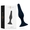 Intense Anal Toys Intense Anal Level 2 Silicone Plug 11.5 cm Juodas - Advanced Flexible Model