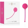 Intense Health Fun Intense Kisha Fit One Silicone Pelvic Exercise Balls Fuchsia 4x13cm