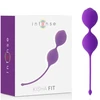 Intense Health Fun Intense Kisha Fit Silicone Pelvic Floor Training Balls Lilac 3.5x20cm