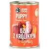 JOHN DOG moliūgas Puppy Wild boar with rabbit and pumpkin – drėgnas ėdalas šunims – 400g