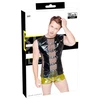 Juodas Level Vinyl Sleeveless Shirt M - Bi-Elastic, Mesh Inserts