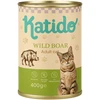 KATIDO Wild boar – šlapias kačių maistas – 400g