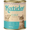 KATIDO Calf – šlapias kačių maistas – 400g