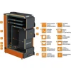 Katilas kieto kuro "EKON MAX 20" 20 kW