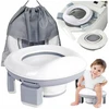 Kelioninis puodukas vaikams Reach Portable Potty 3in1 baltas/pilkas