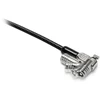 Kensington MicroSaver 2.0 Keyed Nešiojamas kompiuteris Lock sidabrinis