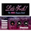 Kheper Games Let's Connect Romantic Coupon Book - 20 Vouchers EN