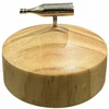 Kheper Games Spin The Bottle Party Game - Metal Bottle &amp; Wooden Base