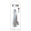Pipedream KingCockClear 7,5 W kamuoliukai clea
