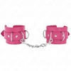 Kink Wrist Restraint KINK 3 D-Ring Adjustable Wrist Restraints Rožinė 17.5-25cm x 6cm