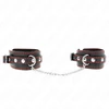 Kink Wrist Restraint KINK Adjustable Wrist Restraints Juodas-Raudona Lining 14-24cm x 3.5cm