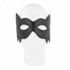 Kink Masked Allure KINK Cat Face Mask Model 3 - Anatomical Vegan Leather, 18.5x12.5 cm
