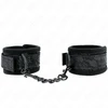 Kink Wrist Restraint Kink Dark Lace Neoprene Adjustable Wrist Cuffs Juodas 20-29cm x 5cm