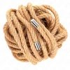 Kink Rope Arts KINK Hemp Rope 5m with Metal-Tipped Ends - Durable Bondage Priedas