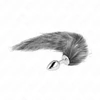 Kink Pleasure Plugs KINK Intimate Plug Model S with 40cm Synthetic Pilkas Tail, 7x3cm