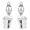 Kink Nipple Grip KINK Japanese Clover Sidabrinis Nipple Clamps with Adjustable Buckets