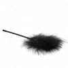 KINK Juodas Feather Sensory Wand 27 cm - Elegant Teasing Priedas