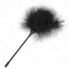 KINK Juodas Feather Sensory Wand 27 cm - Elegant Teasing Priedas