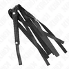 Kink Impact Touch KINK Juodas Wide Tail Impact Whip 48.5 cm - Durable Synthetic Material