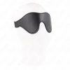 Kink Masked Allure KINK Leatherette Adjustable Bandage Mask with Elastic Belt 21x8cm Juodas