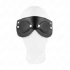 Kink Masked Allure KINK Leatherette Eye Mask with Detachable Covers 22x9cm Adjustable Fit