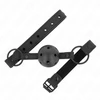 Kink Collar Gag KINK Neoprene Ball Gag Adjustable 4.5cm Ball, 41-59cm Strap, Juodas