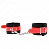 Kink Wrist Restraint KINK Nylon Wrist Restraints Juodas/Raudona Adjustable 19-24cm x 5.5cm
