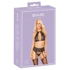 seksualus liemenėlės ir kelnaičių rinkinys Bra Set Lace L/XL