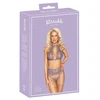 seksualus 3 dalių komplektas Suspender Set L/XL