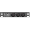 LANBERG PDU-03E-0200-IEC-BK PDU 10 1U 10A 3x 230v PL 2m Juodas