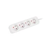 LANBERG PS0-04E-0150-W 1.5M Baltas 4X 230V Lanter EXTENSION PL. CABLE FROM FULL COPPER