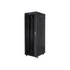 Lanberg 19" rack šafa 37U 800x1000 juoda su stiklinėmis durimis LCD V2
