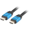 LANBERG CA-HDMI-20CU-0010-BL kabelis HDMI M/M V2.0 1M Juodas Premium