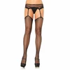 Widmann Leg Avenue Fishnet Stockings 100% Polyamide Adjustable One Size Juodas