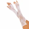 Leg Avenue Hosiery Leg Avenue Floral Mesh Opera Fingerless Gloves Baltas One Size