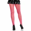 Leg Avenue Hosiery Leg Avenue Lace Tights Neon Rožinė - Eyelet Fishnet, Stretch Fit