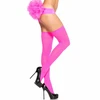 Leg Avenue Europe Leg Avenue Neon Rožinė Nylon Over-the-Knee Stockings One Size