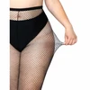 Leg Avenue Europe Leg Avenue Plus Size Fishnet Pantyhose - Classic Juodas Mesh Design