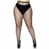Leg Avenue Europe Leg Avenue Plus Size Fishnet Pantyhose - Classic Juodas Mesh Design