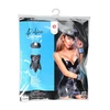 Shots Leg Avenue Police Uniform Set S/M Juodas - Wetlook Bodysuit &amp; Cap