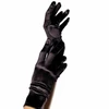 Boland Traciks Leg Avenue Satin Gloves Juodas - Elegant Short Party Priedas One Size