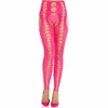 Leg Avenue Hosiery Leg Avenue Seamless Strapless Opaque Stockings Neon Rožinė 95% Nylon
