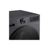 LG Skalbimo mašina | F4X5011TBB | Energy efficiency class A | Front loading | Skalbimo talpa 11 kg | 1400 RPM | Gylis 57 cm | Plotis 60 cm | Ekranas | LED | Steam function | Direct drive | Wi-Fi | Matte Juodas