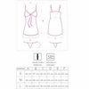 Livco Corsetti Sets Livco Corsetti Hyeona Babydoll &amp; Thong Set, Rose, Size L - Elegant Tulle &amp; Lace