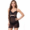 Livco Corsetti Sets Livco Corsetti Maia 20247 Elegant Juodas Babydoll Set L/XL