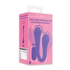 Loveline By Shots Loveline Dual-ended Flexible Intimate Device with Remote, Violetinė
